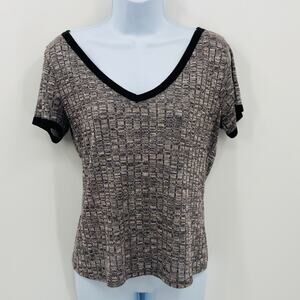 Charlotte Russe Light Weight V Neck Top - Size Large